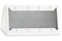 RDL DC-4W Desktop or Wall Mounted Chassis for Decora Remote Controls and Panels, White