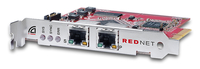 Focusrite Pro REDNET-PCIE-R-CARD RedNet PCIeR Card Dante Audio Interface Card with Network Redundancy, Win/Mac