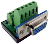 BTX CD-SLIM15F HD15 Female to Terminal Block Connector