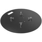 Global Truss BASEPLATE-28X28R Steel Round Baseplate