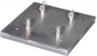 Show Solutions DP-BP1515HD 15" x 15" Alum Base Plate withe 4 Half Spigots