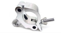 Global Truss COUPLER-CLAMP Coupler Clamp Heavy Duty 2" Aluminum Wrap-Around Coupler Clamp with Half Coupler for 50mm Tubing