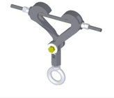 Adaptive Technologies Group BC3-7J 11" Scissor Style Beam Clamp for 3-7" Beams, 1130lb WLL