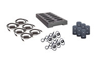Listen Technologies LP-40-072-01 Pack of (6) LR-4200-072 Intelligent DSP RF Recievers for Single-Channel Applications
