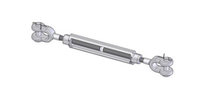 ATM TB-025-JJ 1/4"x4" Jaw to Jaw Turnbuckle