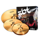 Zildjian ZBTS3P-9 ZBT 3 Starter Cymbal Set 13"Hi-Hat, 14" Crash, 18"Crash/Ride ZBT Cymbal Pack in Brilliant Finish
