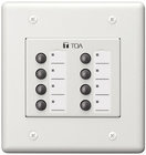 TOA ZM-9013 Remote Panel, 8 Buttons with LED