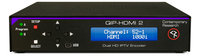 Contemporary Research CRC-QMOD-SDIHDMI Dual-channel RF or IPRV Encoder with SDI and HDMI Inputs