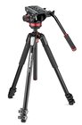 Manfrotto MVK502055XPRO3 MVH502AH Fluid Video Head with MT055XPRO3 Aluminum Tripod