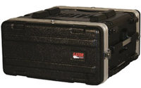4RU, 19" Deep Locking Rack Case with Front, Rear Rails