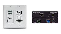 Atlona Technologies 4K-HDVS-WP-EXT 4K/UHD HDBaseT TX/RX, Two-Input Wall Plate Switcher