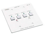 Leviton N0404-CP0 Remote Memory Control Panel with 4 Programmable Scenes, Controls 100 Dimmer Channels