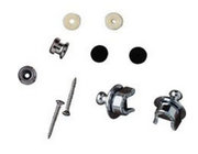Fender Strap Locks Set - Chrome, Musical Instrument Parts