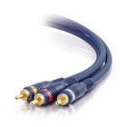 Cables To Go 29108 Velocity RCA Audio/Video Cable 25 ft RCA Cable with Composite Video Male and Stereo Audio Male Connectors