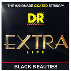 DR Strings BKE-9/46 Light N Heavy Black Beauties Coated Electric Guitar Strings