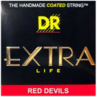 DR Strings RDE-10/52 Big-N-Heavy Red Devils Coated Electric Guitar Strings