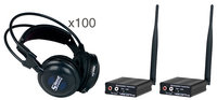 VocoPro SILENTSYMPHONY-DISCO Wireless Audio Broadcast and Headphone System