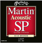 Martin MSP3100 Light Martin SP Acoustic 80/20 Bronze Guitar Strings