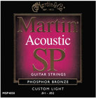 Martin MSP4050 Custom Light Martin SP Phosphor Bronze Acoustic Guitar Strings