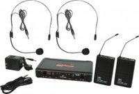 Galaxy Audio EDXR/38SS EXDR UHF Wirless Mic System, Body Pack Receiver with Headworn Microphone