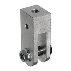 The Light Source MBAT-TRH.375 Silver Threaded Rod Hanger for Mega-Batten Clamp
