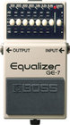 Boss GE7-BOSS Graphic EQ Pedal, 7-Band