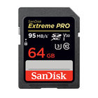 SanDisk Extreme Pro SD UHS-I Card 64GB SDHC/SDXC Memory Card