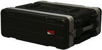 3RU, 14.25" Deep Locking Rack Case with Front, Rear Rails