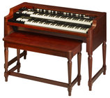 Hammond Suzuki USA Inc Model A-3 Heritage System XK System Series Organ, Red Walnut Finish