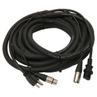 Elite Core PA50  50' XLR and AC Snake Cable for Powered Speakers