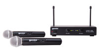 Gemini UHF-02M Wireless Mic System, Dual Channel