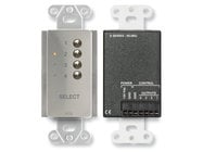 RDL DS-RC4RU 4-Channel Remote Control for RACK-Ups, Stainless Steel