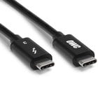 OWC OWCCBLT3P2.0BP Thunderbolt 3 USB-C Cable 79" 20Gb/s Thunderbolt 3 Cable with USB-C Connectors