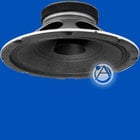 Atlas Sound C10AT72 8" 10oz Dual Cone Loudspeakers 25/70.7V-4W xfmr