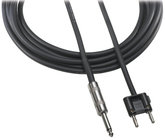 Audio-Technica AT690-50B AT690-B 50 Foot 1/4" Male TS - Dual Banana Plug Speaker Cable
