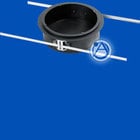 Atlas Sound EZ96-8 EZ Mount Flanged Enclosure for 8" Loudspeaker