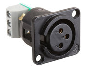 Radio Design Labs AMS-XLF XLR 3-Pin Female Jack with Terminal Block Connections