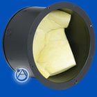 Atlas Sound 96-8-7 8" Flanged Round Enclosure 7" Deep W/Fiberglass