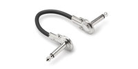 Hosa IRG101 Irg 101 Right-Angle Instrument Cable, 1/4" Male to 1/4" Male, 1 Foot