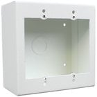 FSR SMWB-2G-WHT 2 Gang Surface Mount Wall Box, White