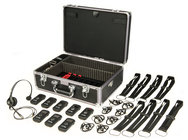 Listen Technologies LKS-2-A1 Base 8 System with 8 Transceivers, 1 Headset and Docking Station Case
