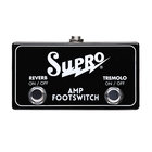 Supro SF2-SUPRO SF2 - Tremolo & Reverb Dual Footswitch