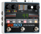 Electro-Harmonix 22500-Looper Dual Stereo Looper, 9.6DC-500 PSU Included
