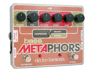 Electro-Harmonix BASS METAPHORS Bass Preamp with EQ, Distortion, Compression, DI & Multi-Effect, PSU Included