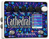 Electro-Harmonix CATHEDRAL Stereo Reverb Pedal, PSU Included