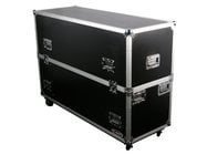 Odyssey FZ2PLASMA50W 59.75"x44.5"x22" Dual 50" Flat Screen Monitor Case with Wheels