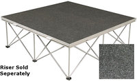 Show Solutions DD-4824C 48" x 24" Carpet Covered Duro Deck Platform