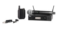Shure GLXD124R/85 Handheld and Lavalier Combo Wireless System