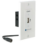 Intelix DL-USB2-WP-C x USB 2.0 Hi-Speed Twisted Pair Extender WP Client