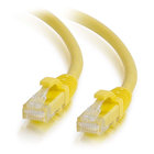 Cables To Go 04007 Cat6a Snagless Unshielded (UTP) Patch Cable Yellow Ethernet Network Patch Cable, 2 ft